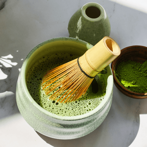 Tous mos matcha premiums, pour un matcha latte maison crémeux et gourmand