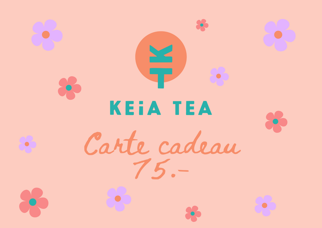 carte cadeau bon cadeau boutique de thé suisse en ligne infusions en vrac ingrédients bio