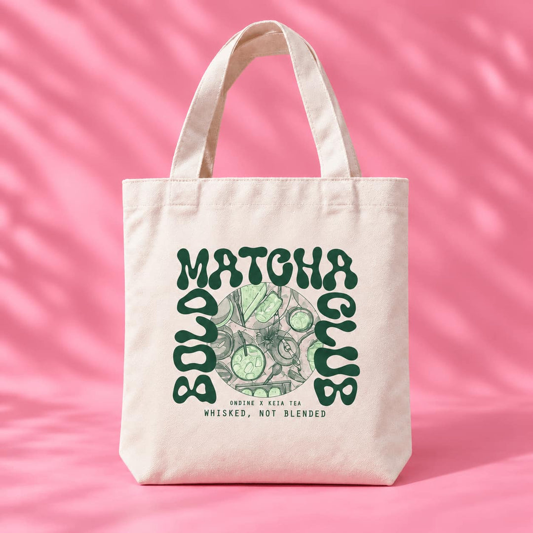 Tote bag Matcha illustré Keia Tea x Ondine