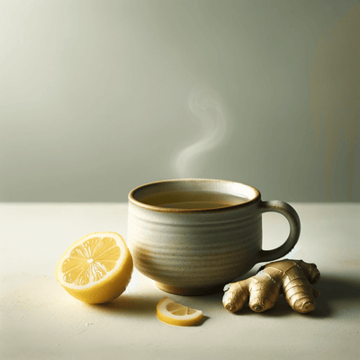 thé vert gingembre et citron en vrac ingrédients biologiques