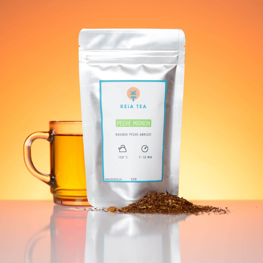 Péché Mignon - Infusion rooibos, pêche et abricot-Tea-Keia Tea