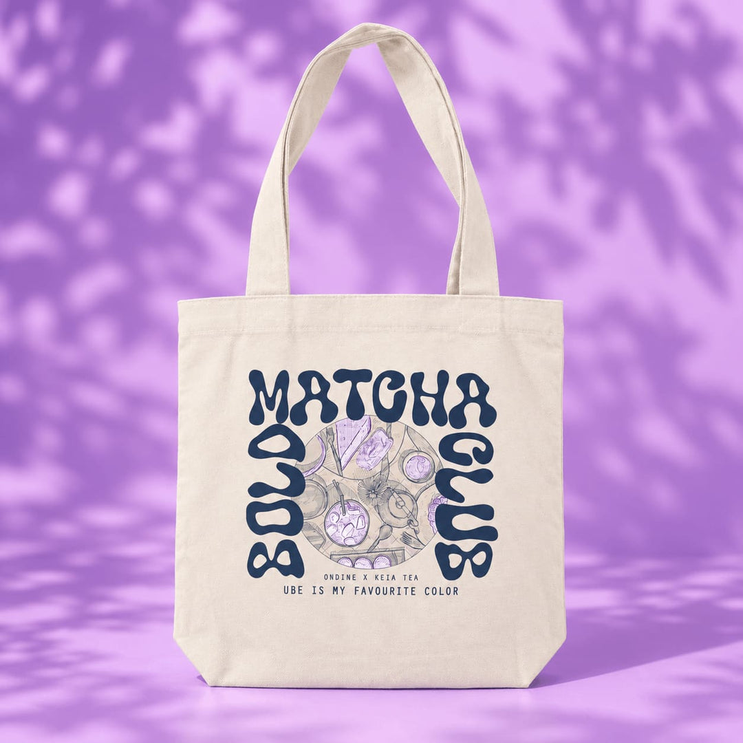 Tote bag Ube illustré Keia Tea x Ondine
