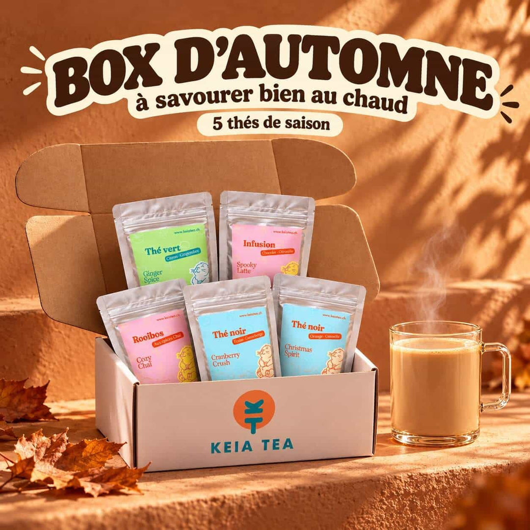 La Box découverte thés et infusions KEiA TEA