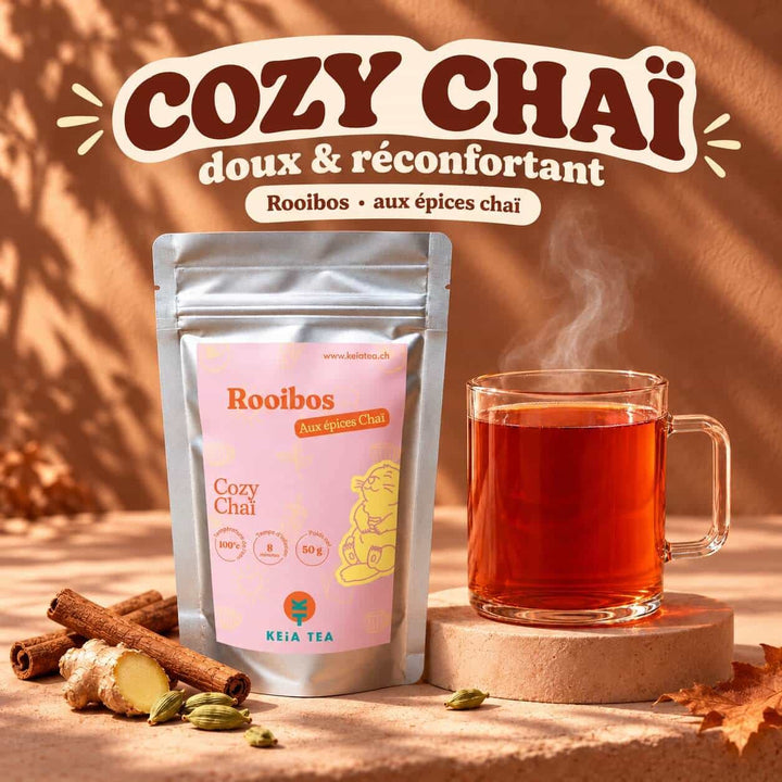 Un rooibos pour le soir cozy aux épices
