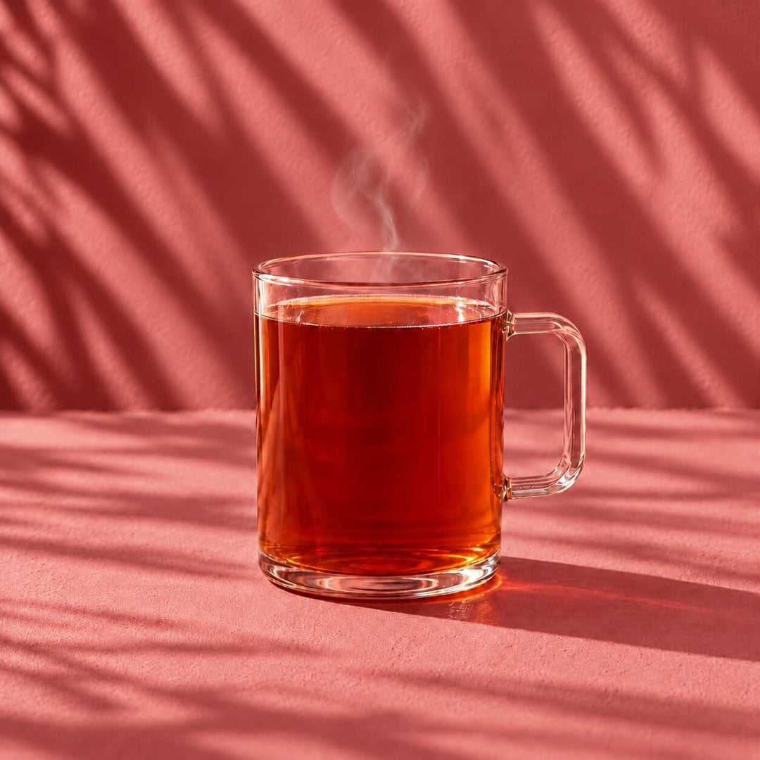 Un thé noir fruité fraise canneberge