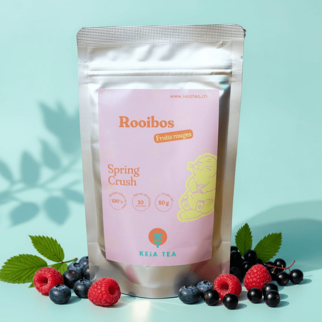 Un délicieuse infusion aux fruits des bois par KEiA TEA