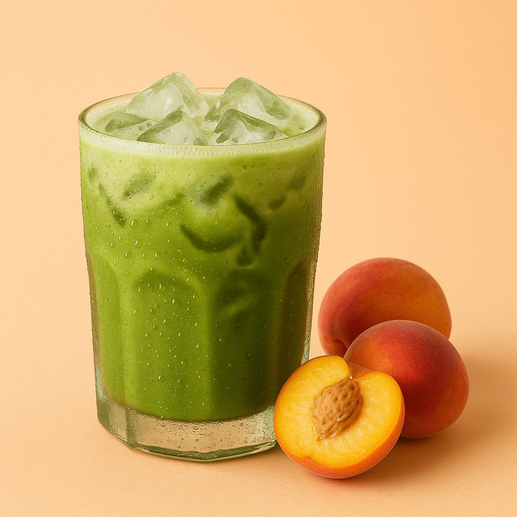 Découvr notre Matcha Bio à la pêche pour matcha latte