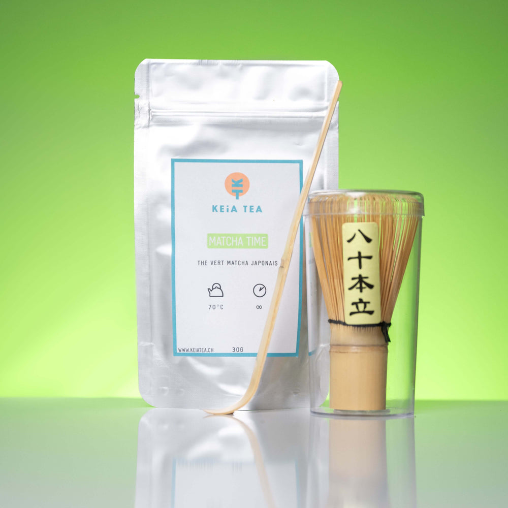 Le Kit Matcha de Keia Tea Suisse à Morges