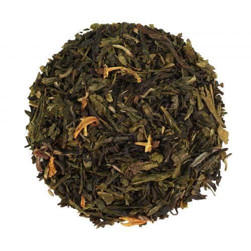 Thé vert bio en vrac à la fleur d'oranger Oriental Dream, thé floral Keia Tea Suisse
