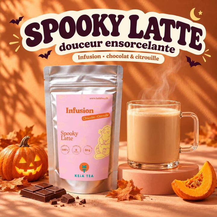 L'infusion d'Halloween citrouille + chocolat